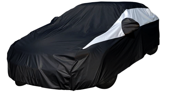 Jet Black Poly 210T Car Covers