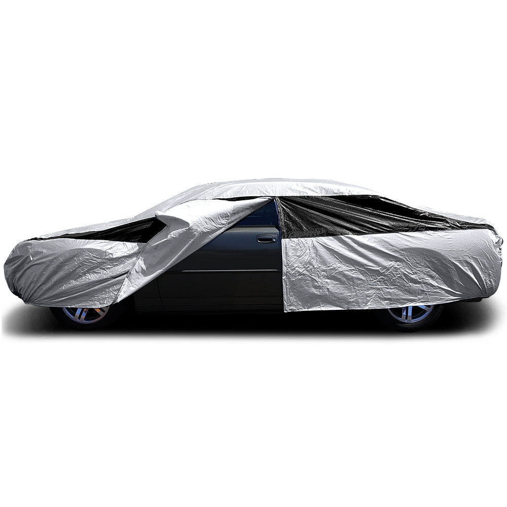 Indoor Luxor Premium Satin Black Car Cover Dacia Logan Saloon