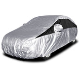 Titan Lightweight Poly 210T Car Cover for Sub-Compact Sedans 163-175 Inches Long
