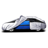 Titan Lightweight Poly 210T Car Cover for Sub-Compact Sedans 163-175 Inches Long