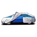 Titan Brilliant Color 210T Car Cover for Sub-Compact Sedans 163-175 Inches Long (Bondi Blue)