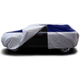 Titan Brilliant Color Poly 210T Car Cover for Compact SUVs 170-187 Inches Long (Midnight Blue)