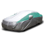 Titan Brilliant Color Poly 210T Car Cover for Sedans 186-202 Inches Long (Turquoise)