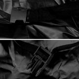 Titan Jet Black Golden Night Poly 210T Car Cover for Sedans 186-202 Inches Long