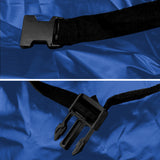 Titan Brilliant Color Poly 210T Car Cover for Mid-Size SUVs 188-206 Inches Long (Electric Blue)
