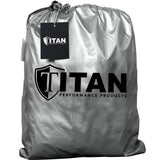 Titan Lightweight Poly 210T Car Cover for Large Sedans 203-212 Inches Long