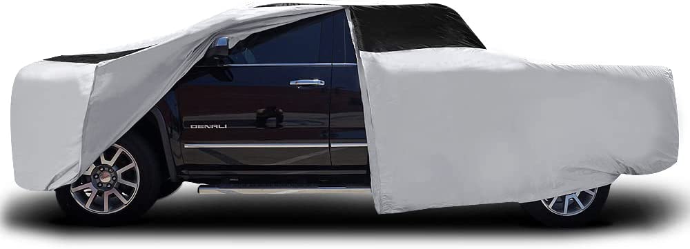 Titan Premium Multi-Layer PEVA Car Cover for Mid-Size Pick-up Trucks ...