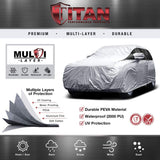 Titan Premium Multi-Layer PEVA Car Cover for Compact SUVs 170-187 Inches Long