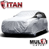 Titan Premium Multi-Layer PEVA Car Cover for Compact SUVs 170-187 Inches Long