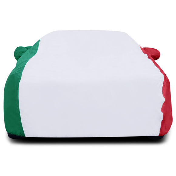 Titan Brilliant Color Poly 210T Car Cover for Sedans 186-202 Inches Long (Mozzafiato Tricolor)
