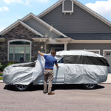 Titan Premium Multi-Layer PEVA Car Cover Mid-Size SUVs 188-206 Inches Long
